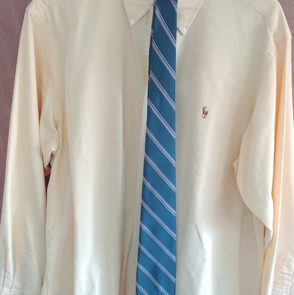 Vintage Polo Ralph Lauren Yellow long sleeve - Picture 1 of 3
